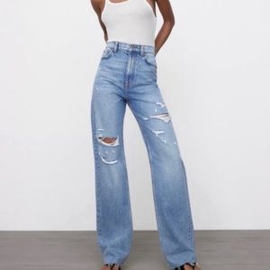 Zara Wide Legs Jeans- The 90’s Full Length